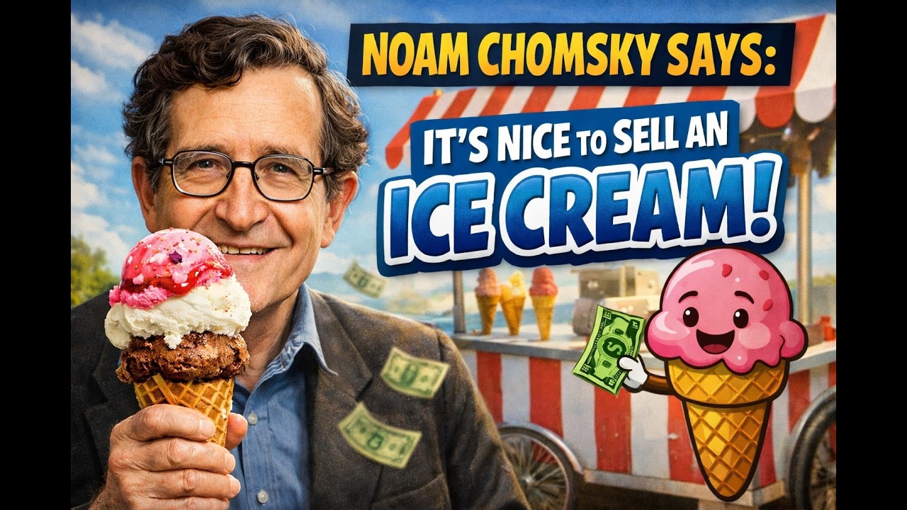 Noam Chomsky Says It's Nice to Sell Ice Cream