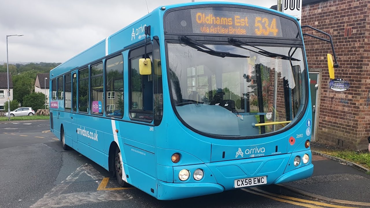 PROPER KICKDOWN!! | VDL SB200 Pulsar 2690 (CX58 EWC) | Arriva North West