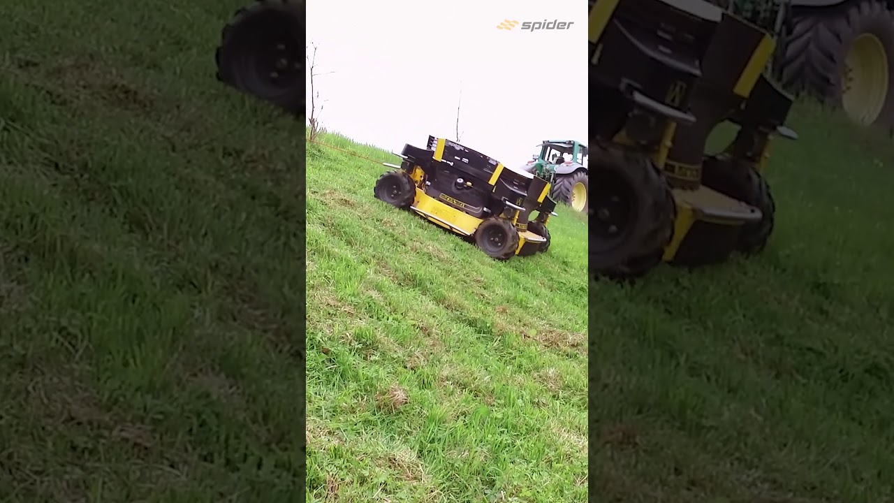 Ferngesteuerter Rasenmäher - SPIDER 2SGS mit Kawasaki EFI-Motor