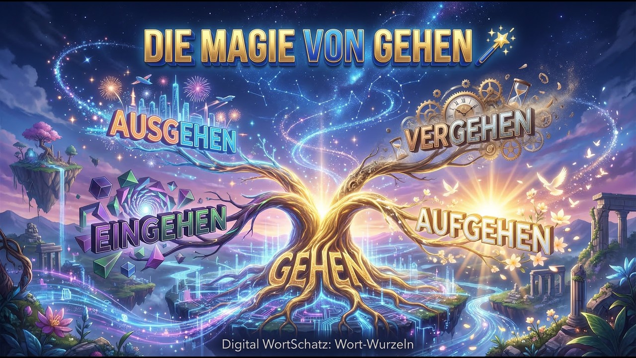 Die Magie von GEHEN 🪄 | Digital WortSchatz: Wort-Wurzeln 🗝️