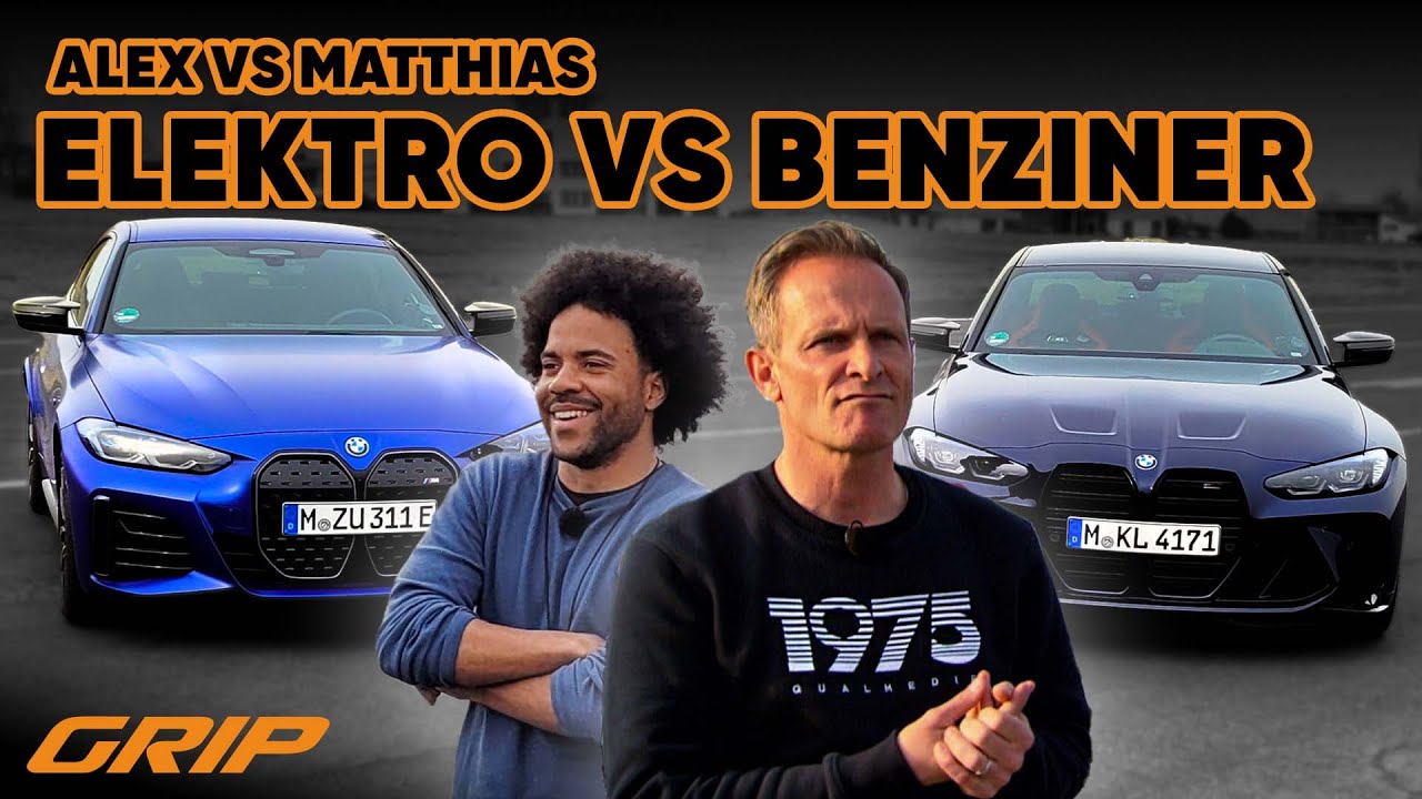 Highlight für BMW-Fans: i4 M50 vs. M3 Competition 🤩🚗🚨 | GRIP