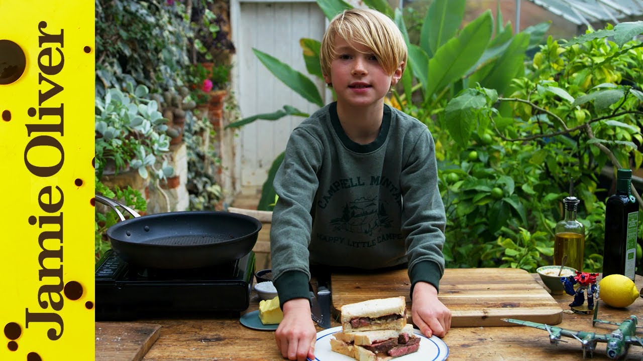 Simple Steak Sandwich | Buddy Oliver | #CookingBuddies
