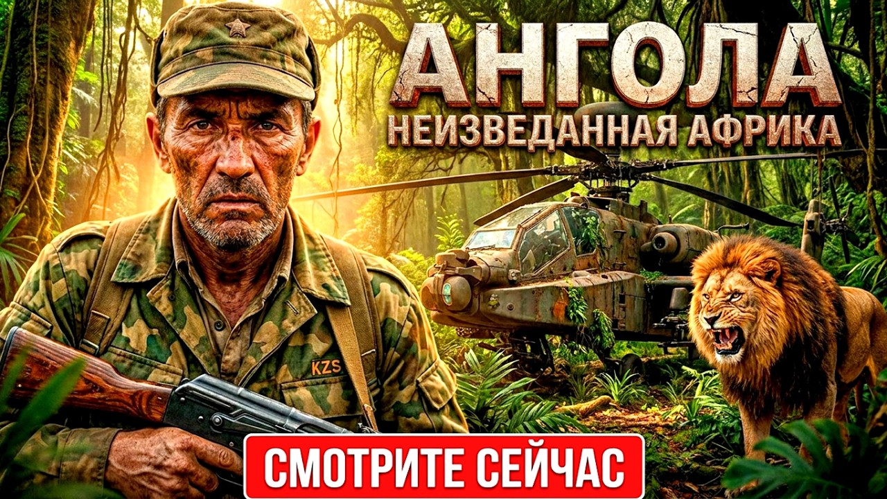 АНГОЛА- Неизведанная АФРИКА! Тайны Дикой Природы!