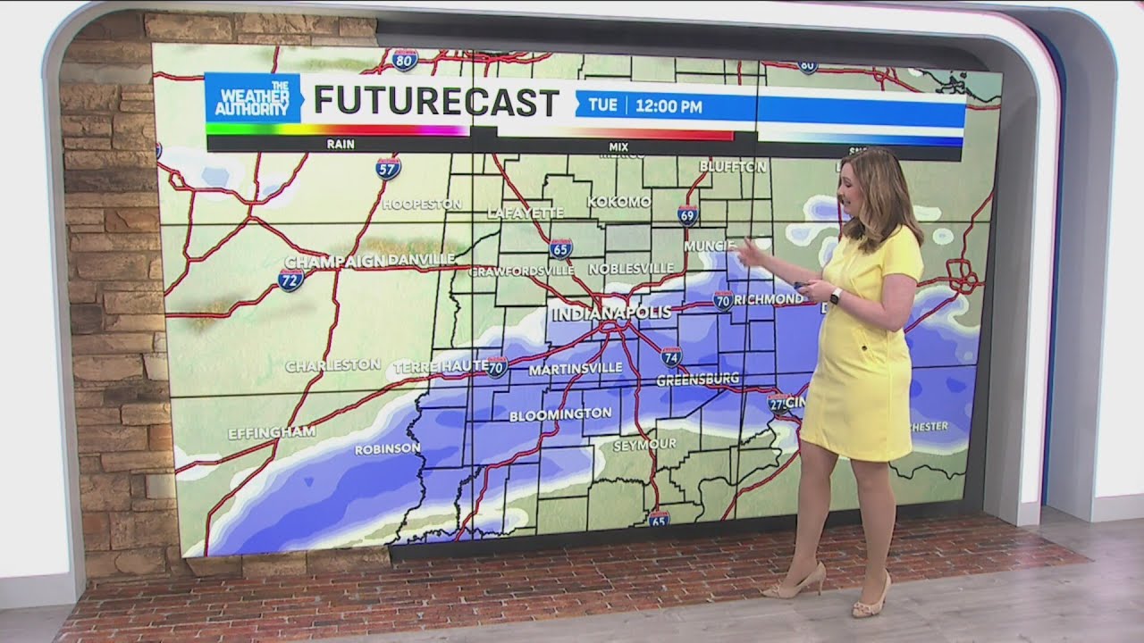 Cold air easing; timing more snow chances