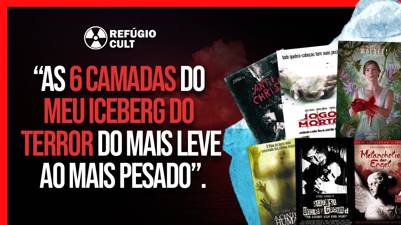 66 FILMES DE TERROR NO MEU ICEBERG DE FILMES PERTURBADORES