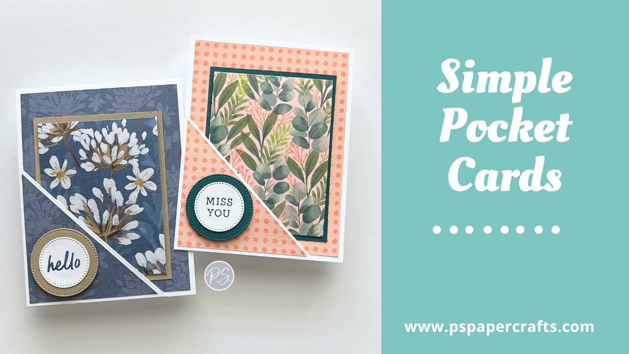 Let's Make a Simple Pocket Card