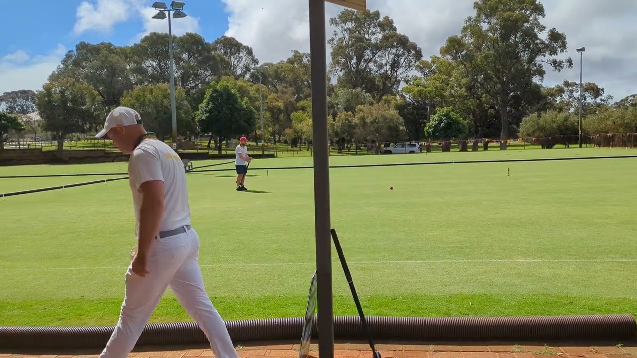 2023 Australian Golf Croquet Men's Final - Malcolm Fletcher vs Robert Fletcher (Game 5) Video 2 of 2