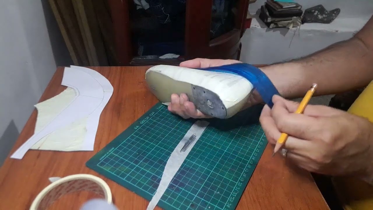 diseño sobre horma mil shoes
