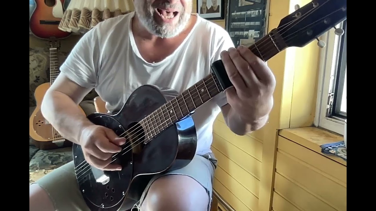 Come on into my Kitchen - Demo Chickenfoot Resophonic Guitars No. 28-Robert Johnson Bernard G Muller