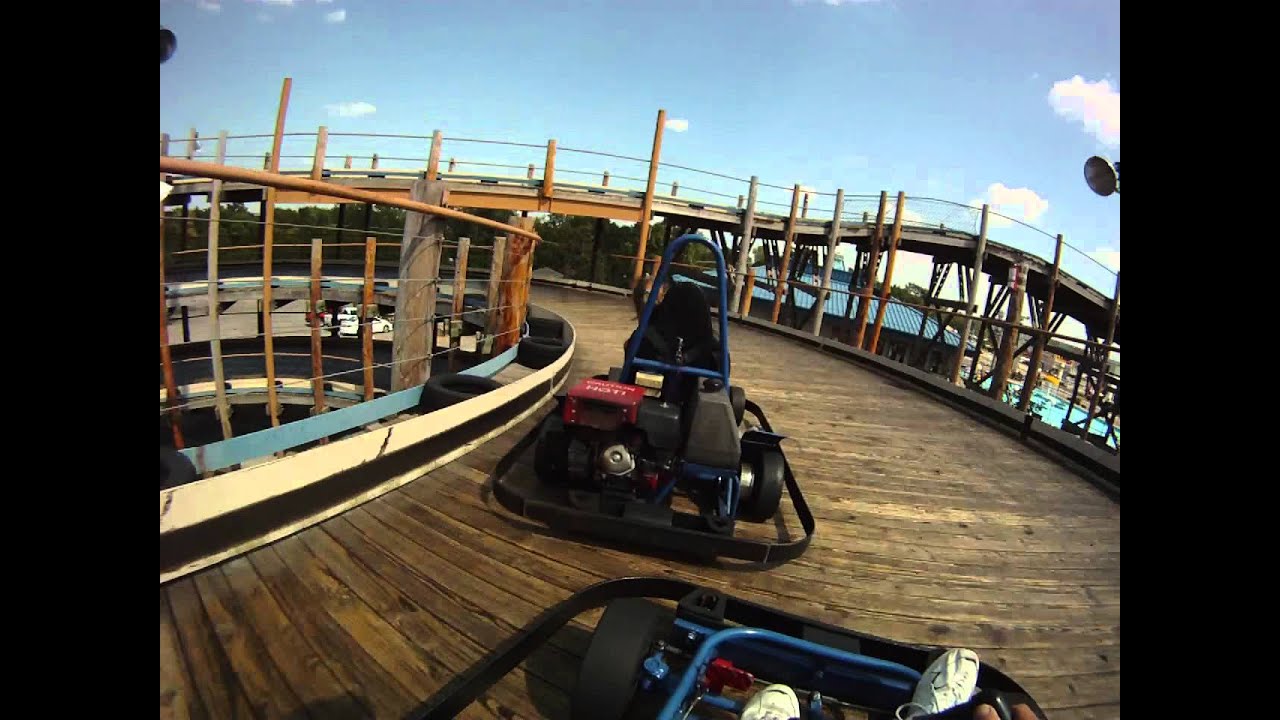 Go-Kart racing at The Track at Branson Mo