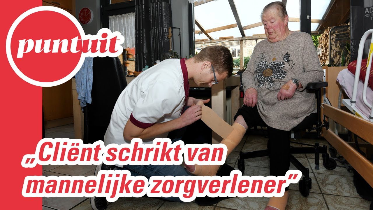Gerco werkt als man in de wijkverpleging | In de minderheid