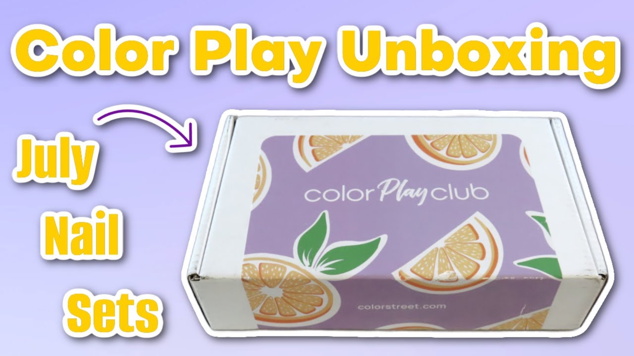 Color Street Color Play Subscription 💅July 2025 Tutti Frutti Box!