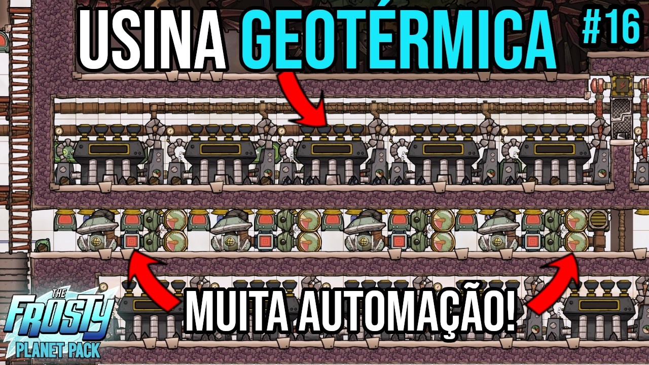 MEGA BUILD: Grande usina de energia geotérmica (Parte 3.1) [Ep. 16]
