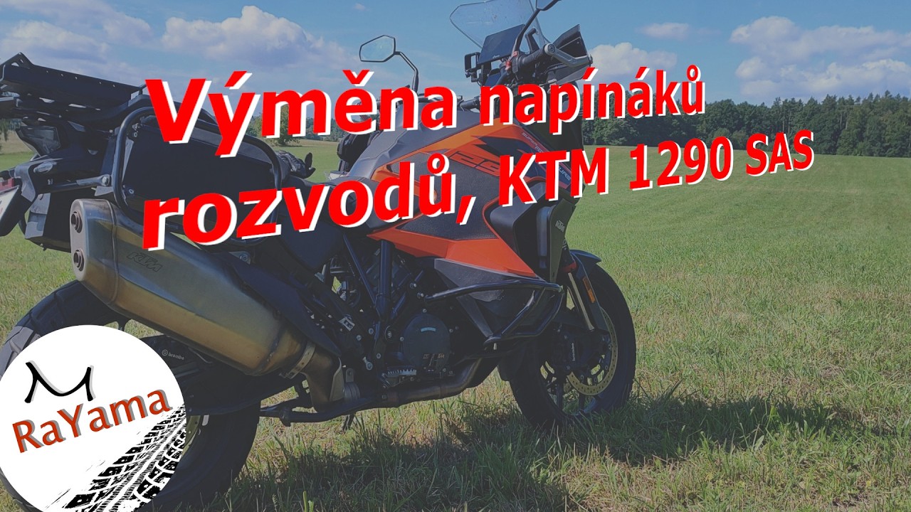 Výměna napínáků rozvodového řetězu | KTM 1290 Super Adventure S
