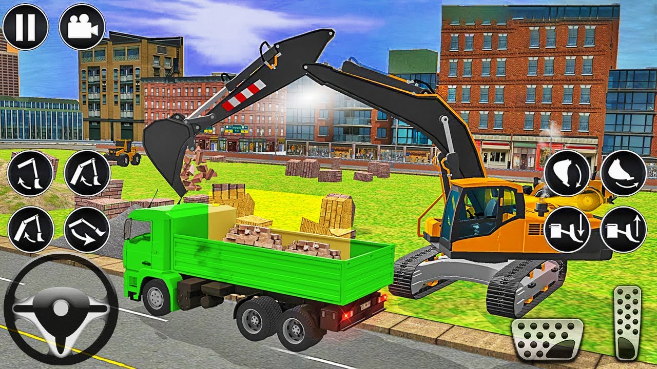 City Construction Simulator 2021 - Heavy Excavator Truck Games - Android Gameplay