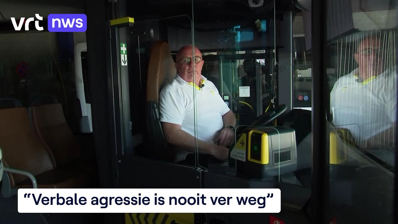 Maatregelen tegen agressie op De Lijn: buschauffeur Gino neemt ons mee van Brussel naar Ninove
