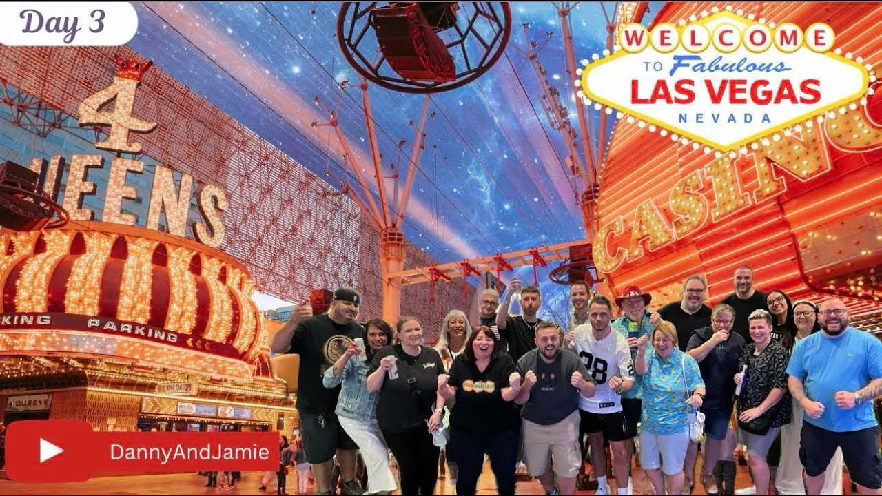 Las Vegas Day 3 | Cosmo Fountain Upgrade Room | Fremont Street | Joined our first Group Pull