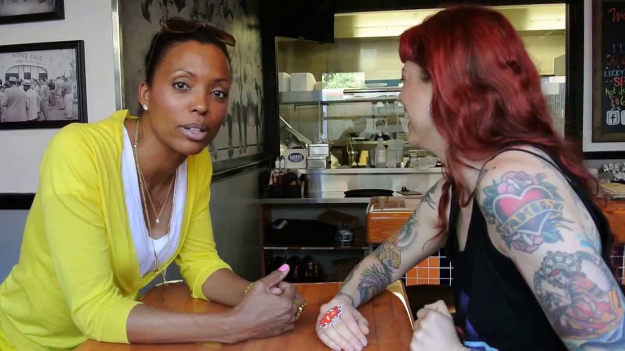 I arm wrestle Aisha Tyler.