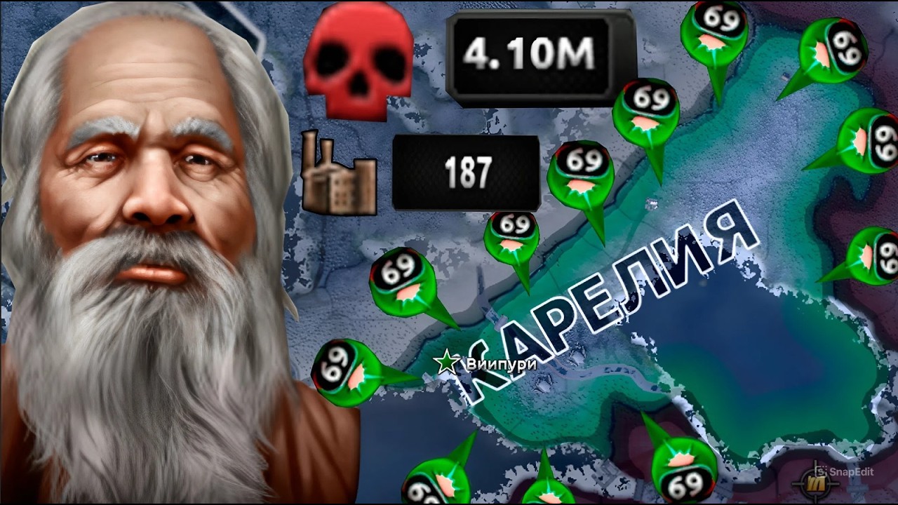 ВЫЖИЛ ЗА КАРЕЛИЮ И УНИЗИЛ ОСЬ 💀 | Hearts Of Iron 4