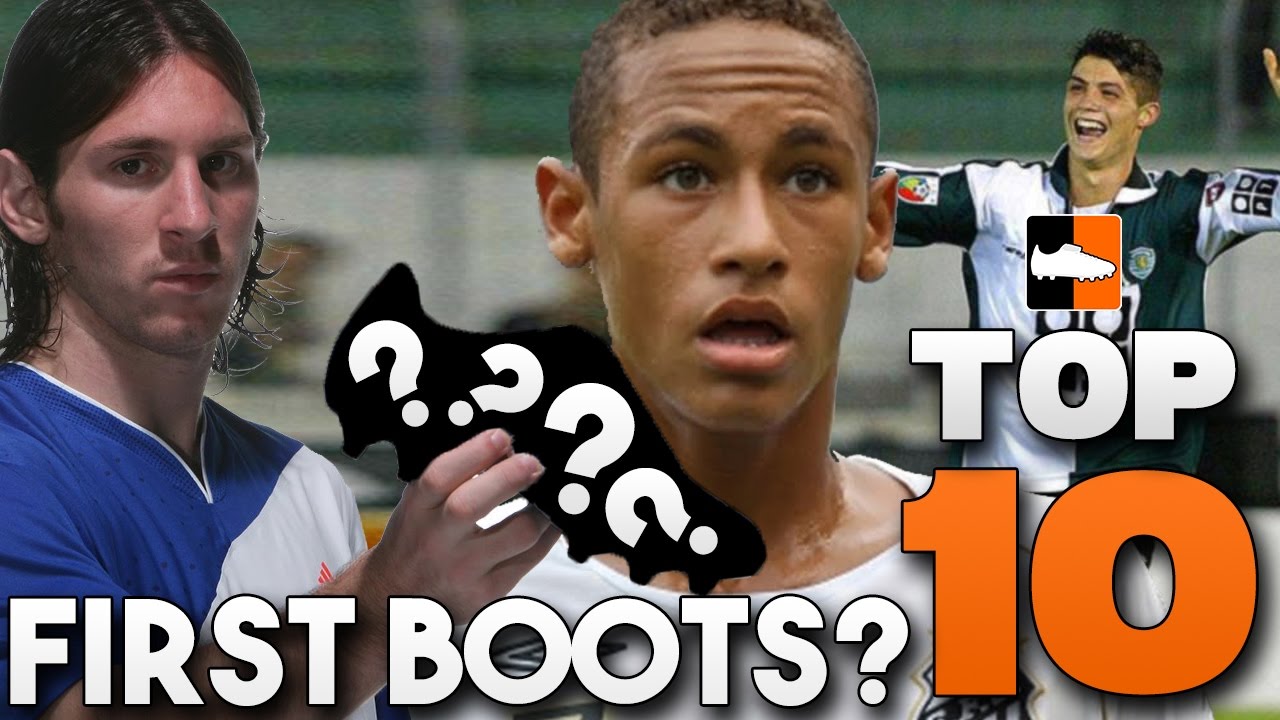 Top 10 Player Debut Boots - What Did Ronaldo, Messi, Neymar Wear?