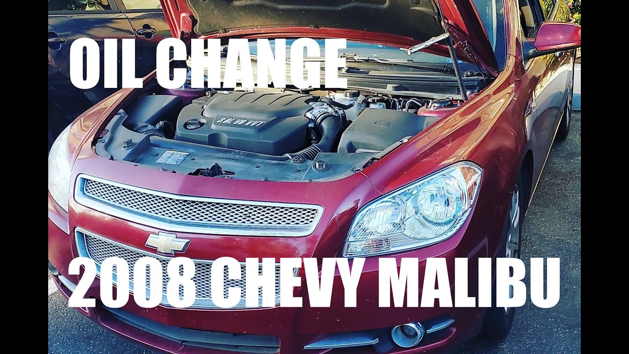 2008 CHEVROLET MALIBU GETS OIL CHANGE!