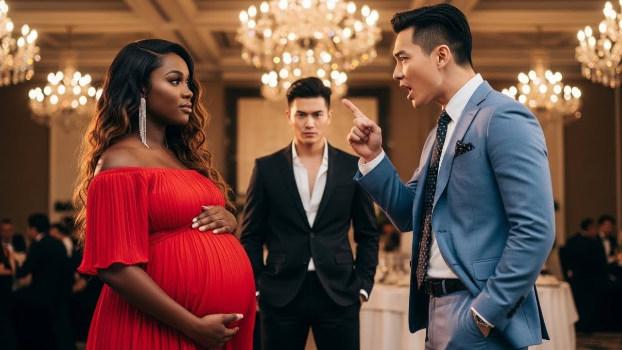 Богатый мужчина высмеял свою бедную беременную чернокожую бывшую жену на вечеринке, не подозревая...