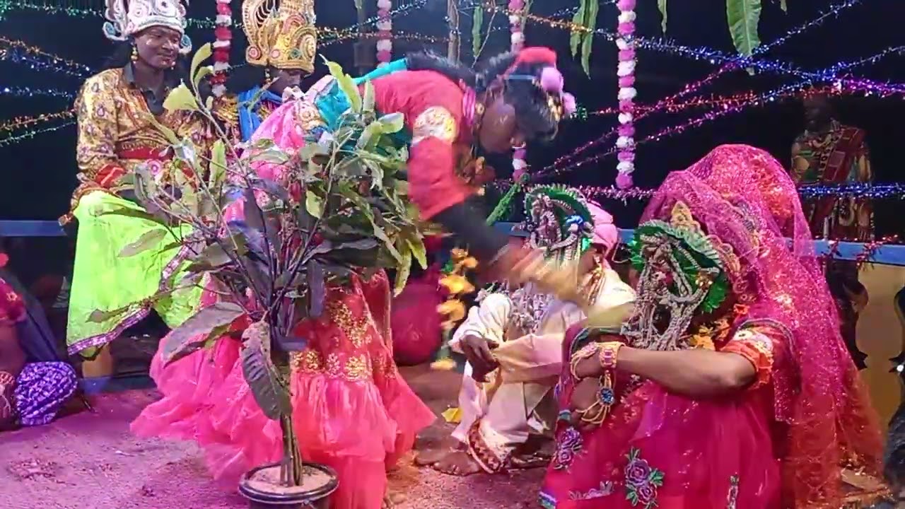 पद्म पुराण सुलोचना हरन नाट ग्राम पल्लीभाटा गुरु कमल निषाद सुलोचना का शादी माध्व राजा के साथ भावर फेर