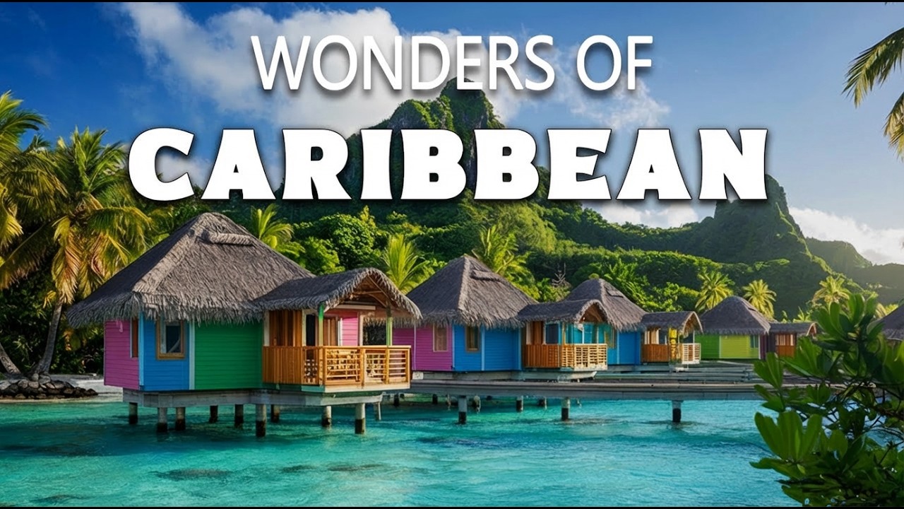 Wonders of Caribbean | The Most Amazing Places in the Caribbean | Travel Video 4K