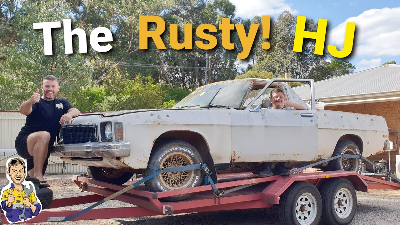 Автомобиль Holden HJ простоял 8 лет в загоне.