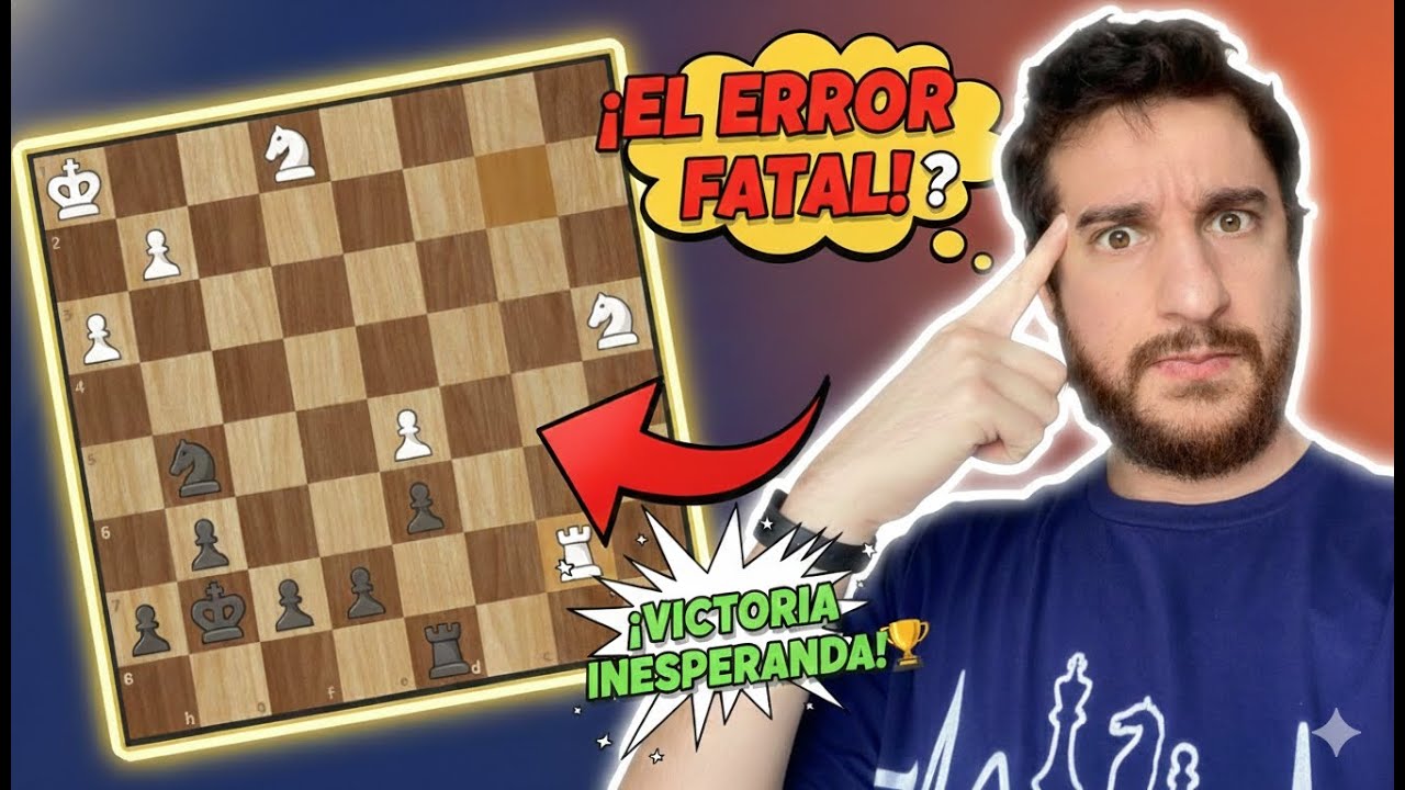 ¿¿¿Cómo gané esto??? El milagro de las Piezas Activas en AJEDREZ
