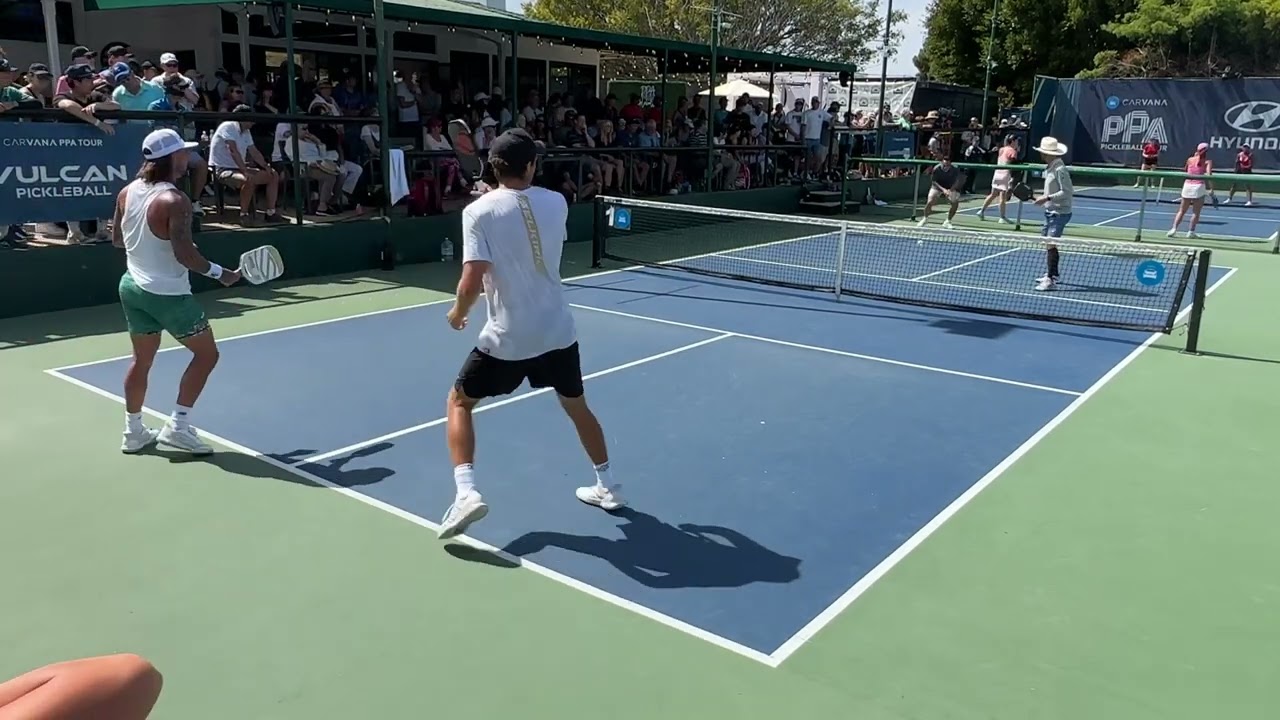 Tyson McGuffin & James Ignatowich VS Roman Estareja & Ky the Cowboy McMakin Mens Pickleball PPA