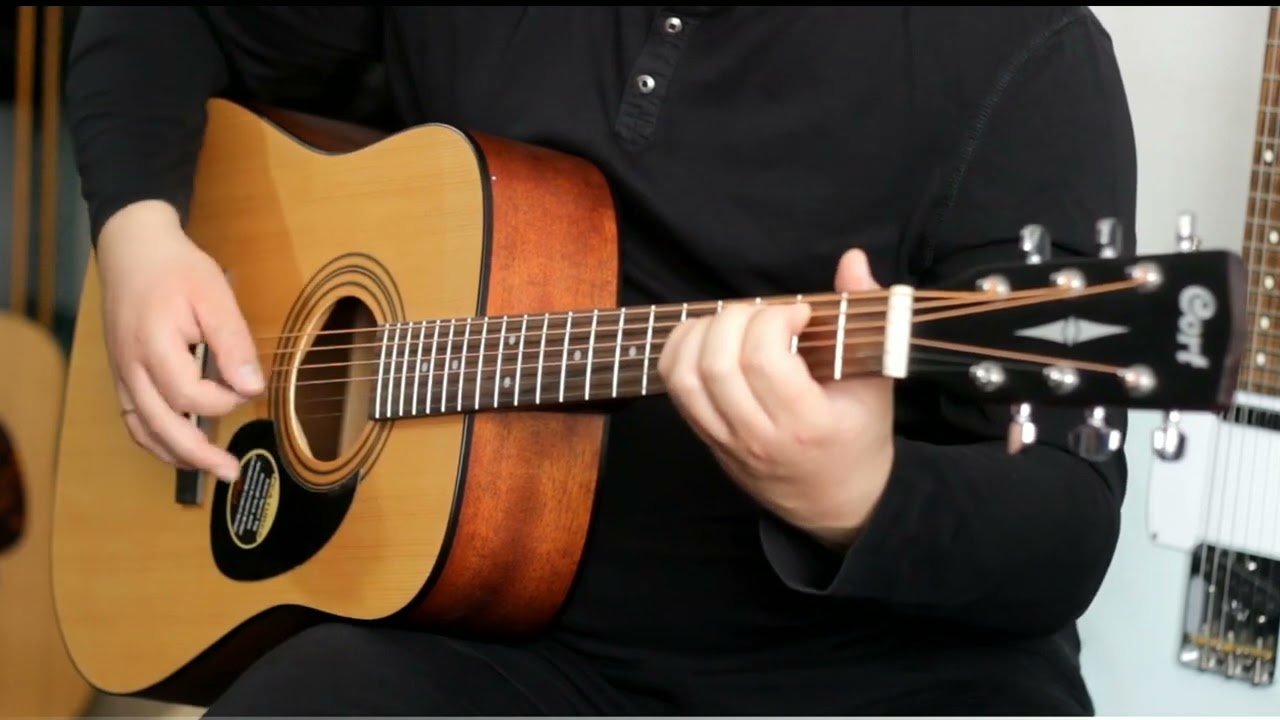 Gitar Akustik Elektrik CORT AD810 OP Original