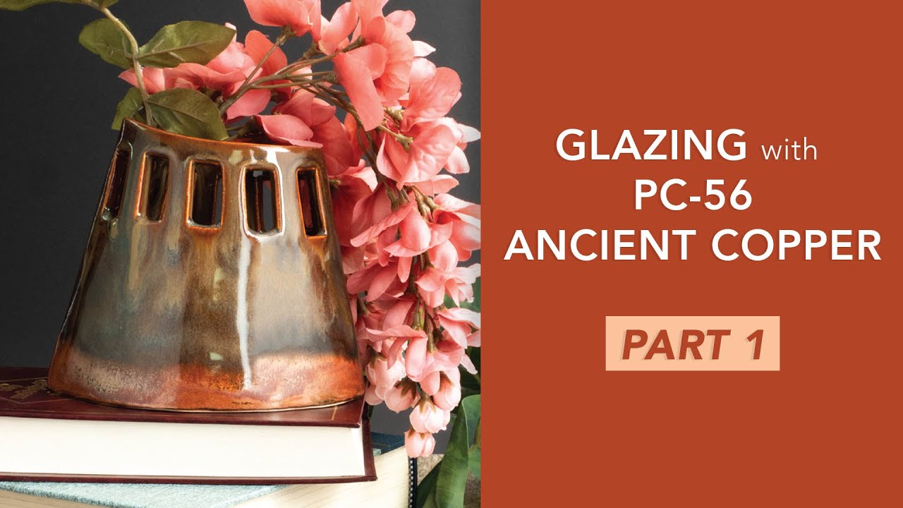 How to glaze with PC-56 Ancient Copper: PART 1