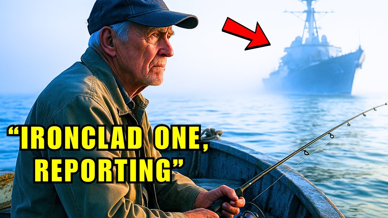 He Was Just Fishing on His Boat…Until the Destroyer Crew Heard ‘Ironclad One’ on the Radio