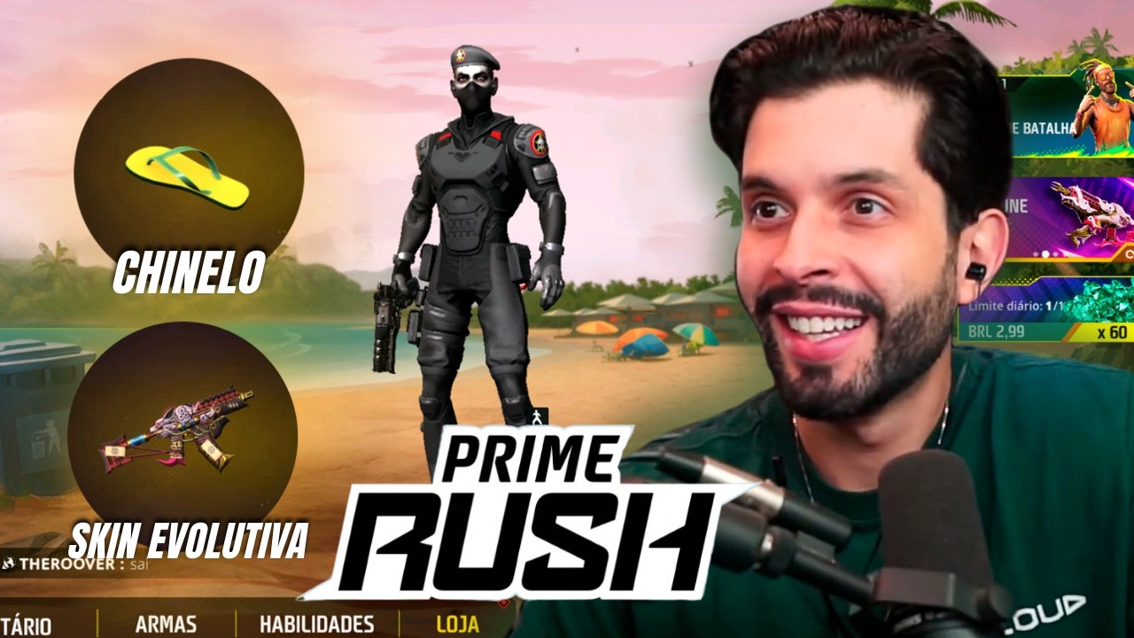 PRIME RUSH LANÇOU!! PLAYHARD MOSTROU TUDO!!!
