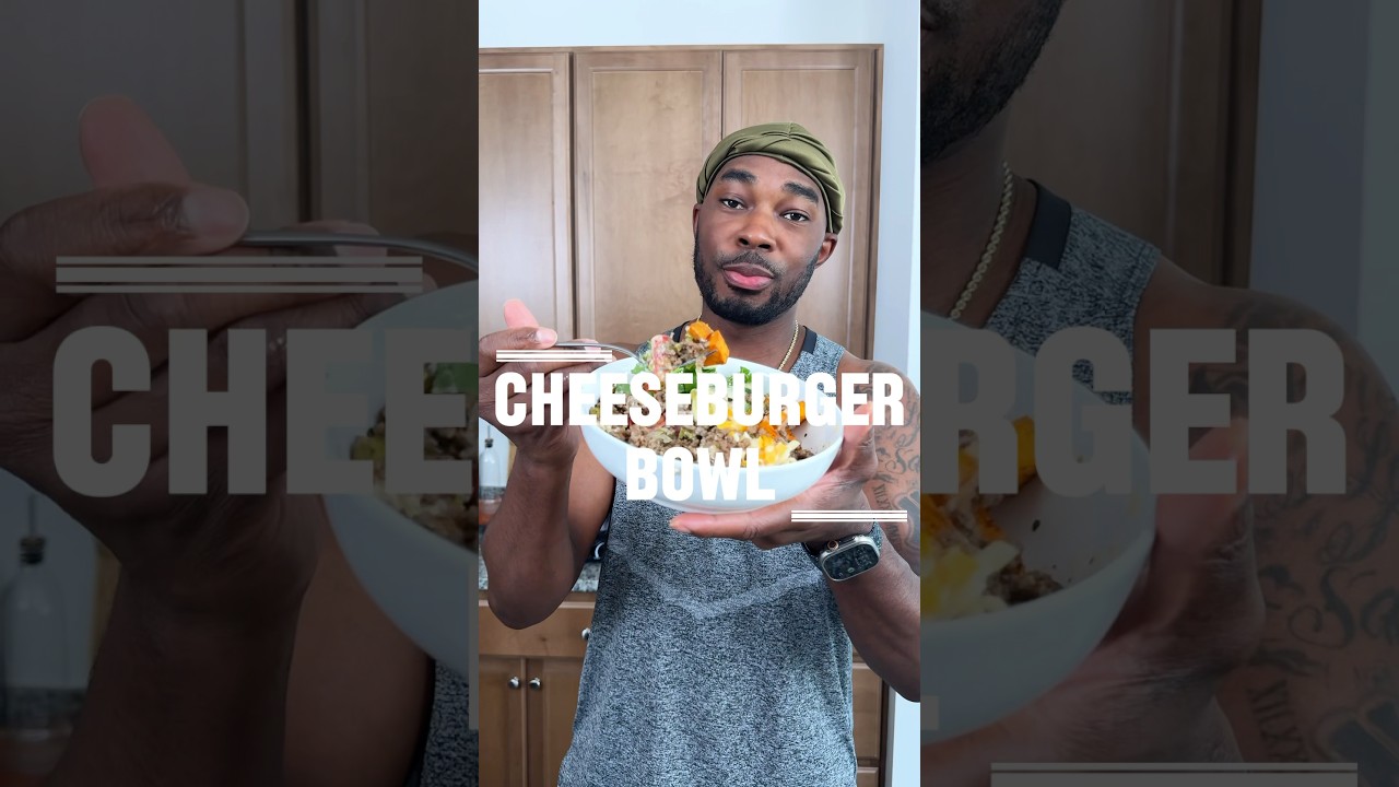 Cheeseburger Bowl #onestopchop #cheeseburger