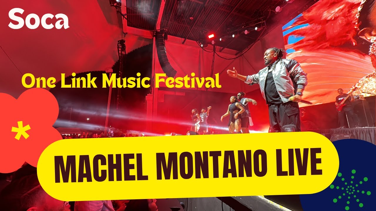 Miami on Fire Machel Montano One Link Music Festival 2025 #soca #carnival #caribbean