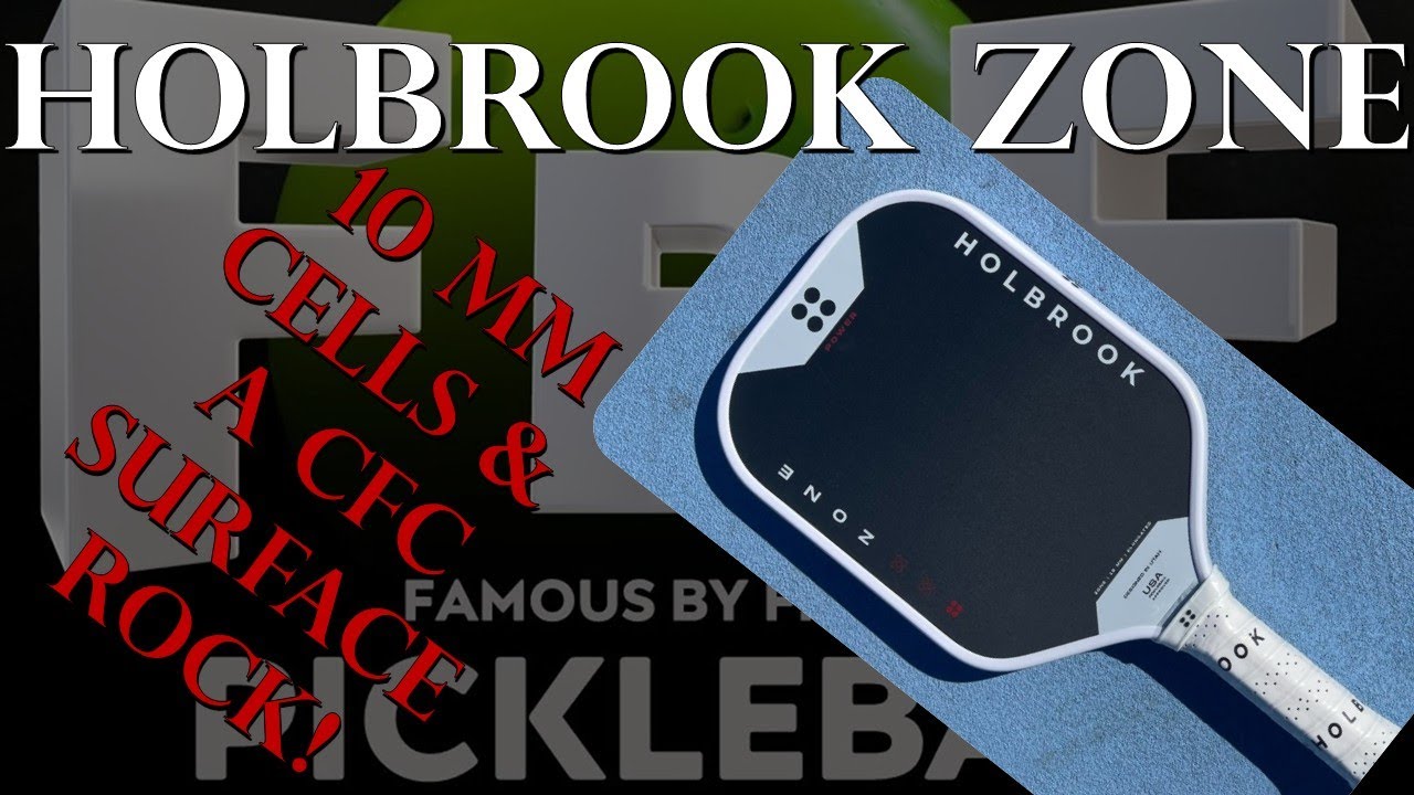 Обзор ракетки для пиклбола Holbrook Zone