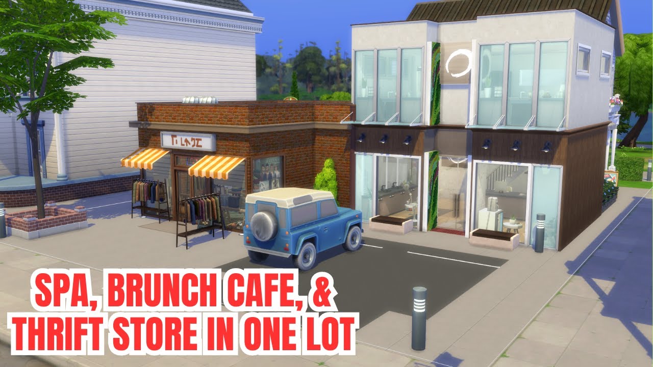 Multifunctional Community Lot - Sims 4 Speed Build