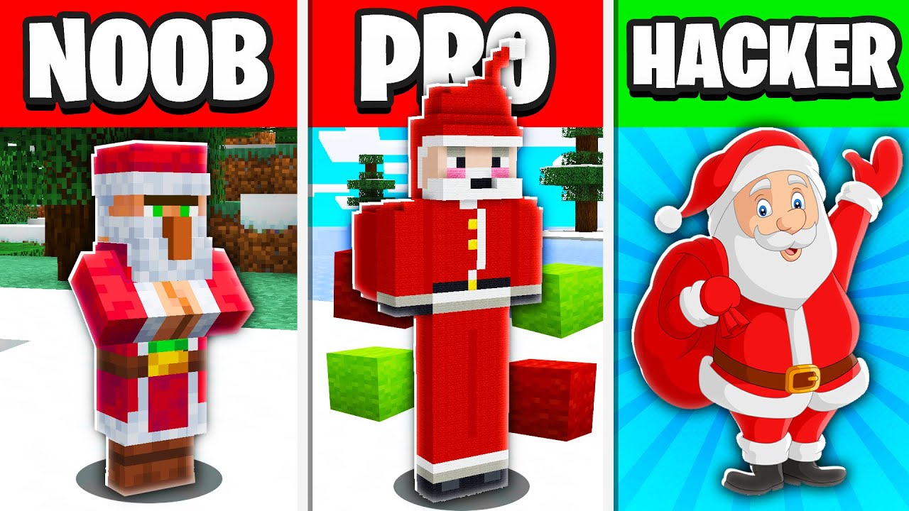 Mos Craciun de NOOB vs Mos Craciun de PRO vs Mos Craciun de HACKER !