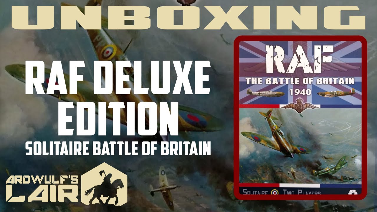 Unboxing | RAF Deluxe Edition (Decision Games 2019)