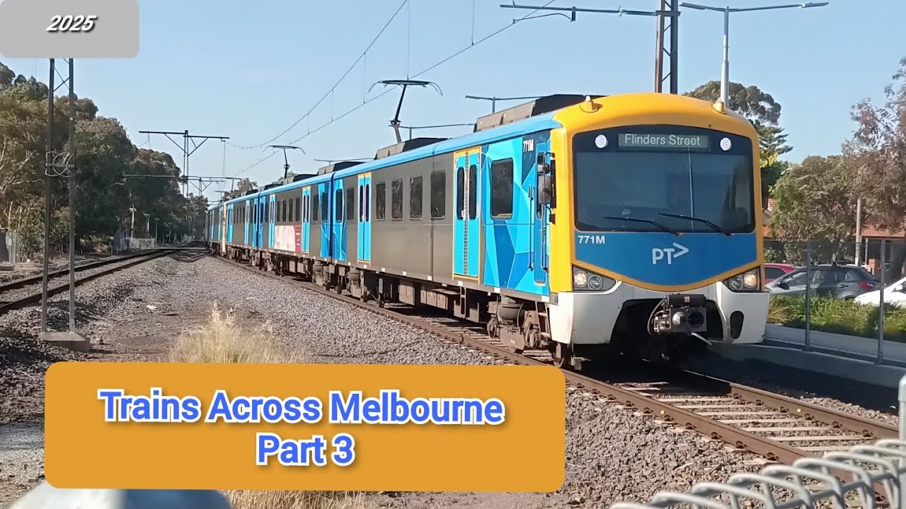 Trains Across Melbourne Part 3. Cristian Lawal 
