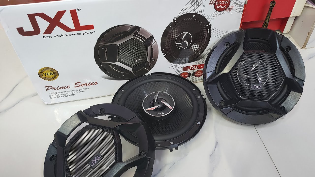 JXL 1690 Coaxial Car Speaker 3 Way 6 Inch 600 Watt - Best Car Speakers