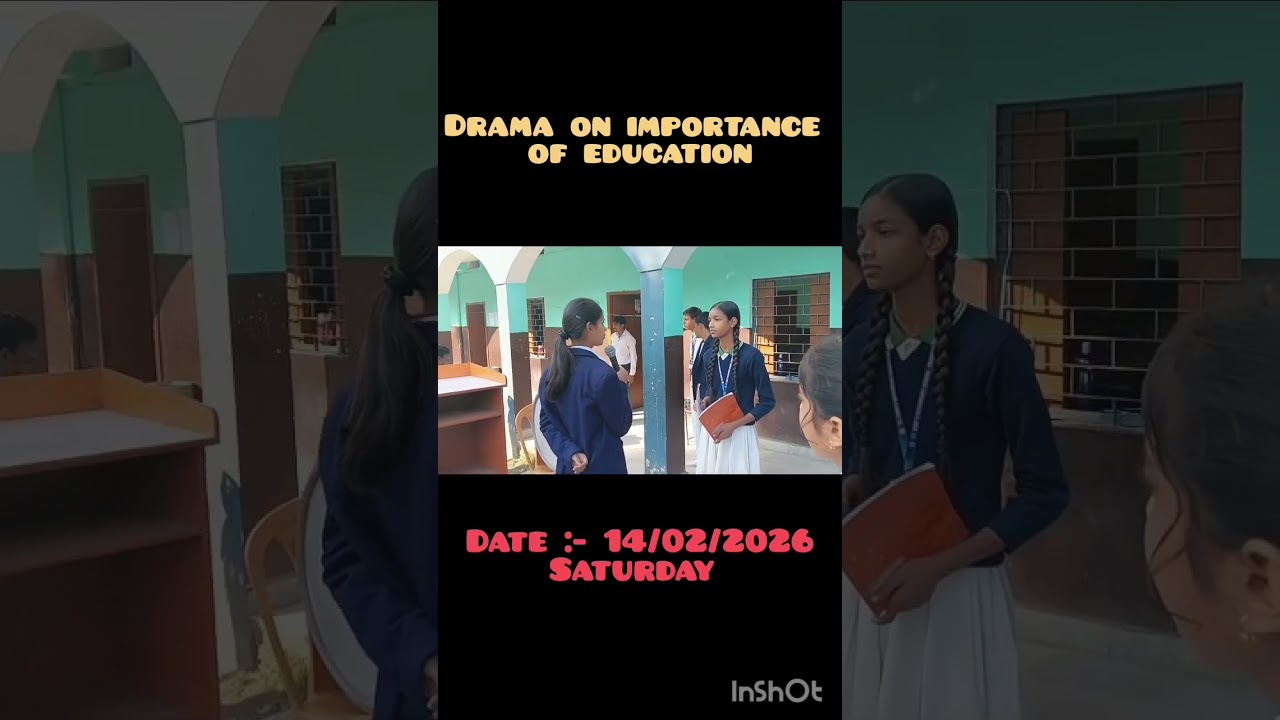 Drama on importance of education # Special assembly 