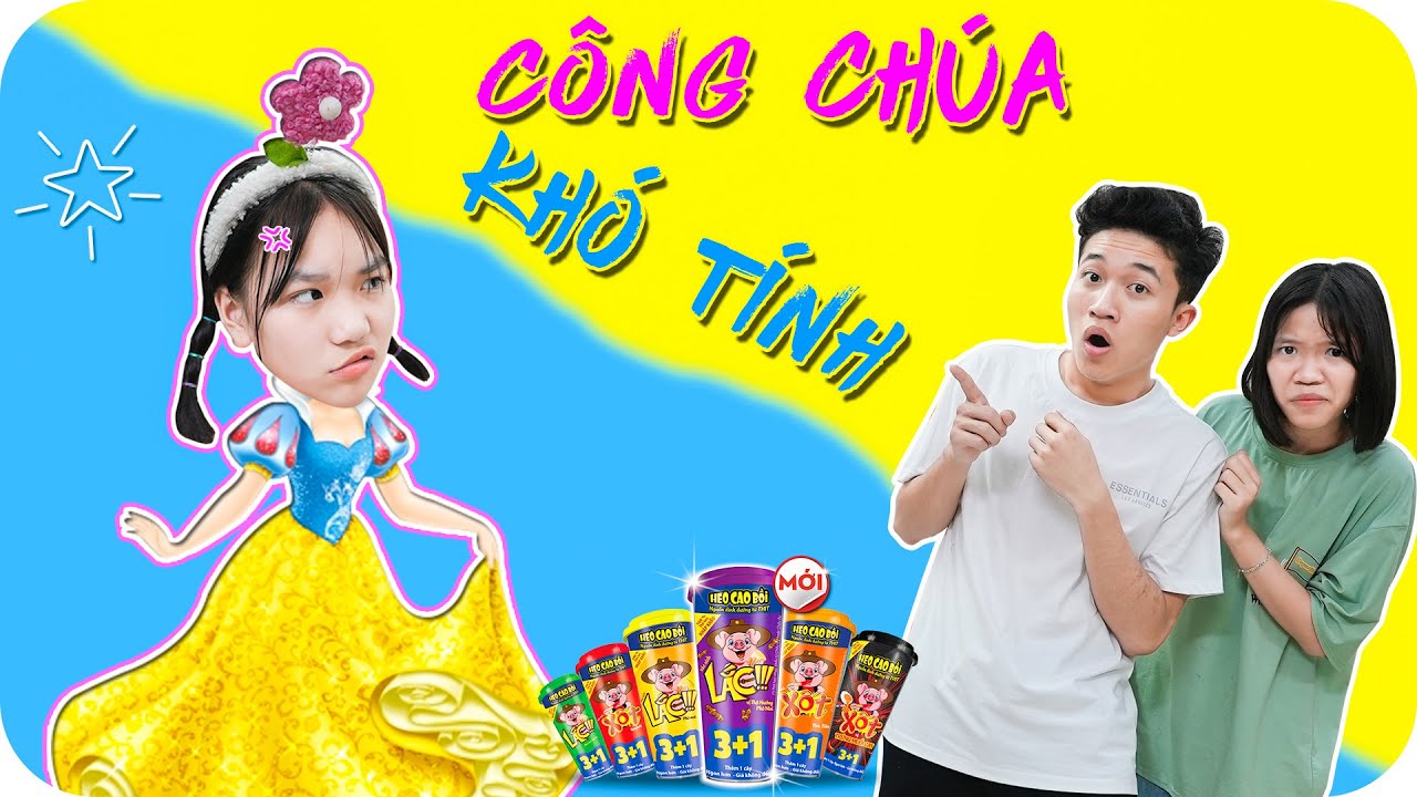 Công Chúa Khó Tính ♥ Minh Khoa TV ft Xúc Xích Heo Cao Bồi