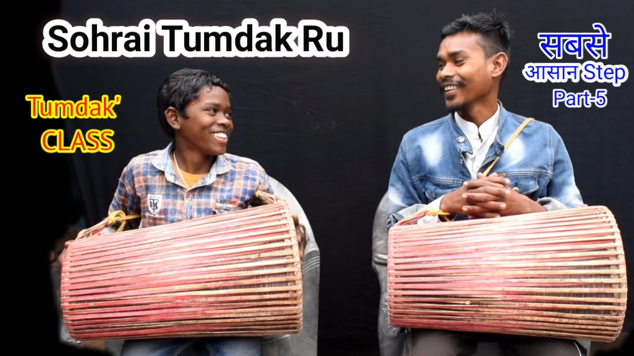 Sohrai Tumdak Ru सबसे आसान Step // Step-By-Step Part-5 // Tumdak Class Subhash Murmu #tumda