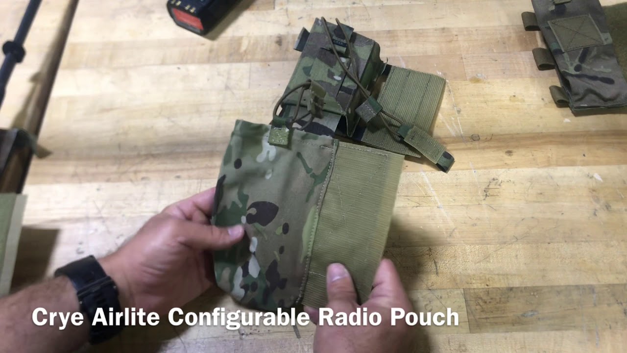 Конфигурируемый чехол для радиостанции Crye Airlite и как сделать его симметричным. Самый крутой ...