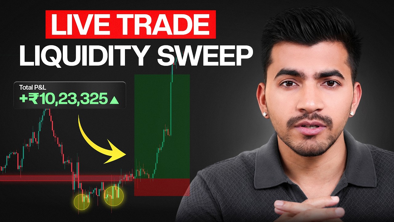 How I Traded the Liquidity Sweep | $10,000+ Live Setup