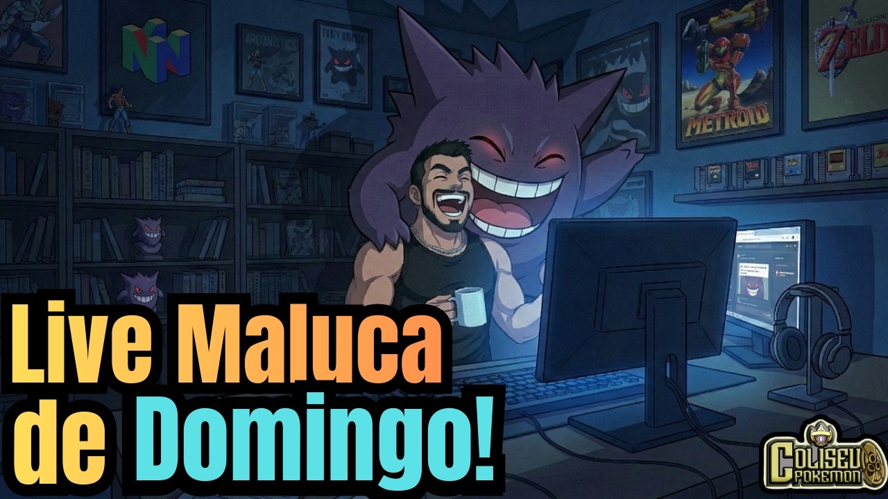 Bora Continuar Testando Coisas na Live! Pokemon Unite, Legends ZA e Leaf Green.