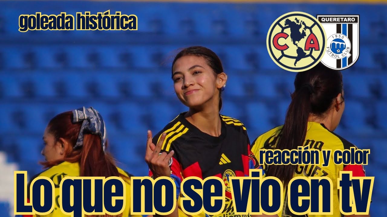 América Femenil vs Querétaro Femenil | Liga BBVA MX Femenil | J4 | Estadio Ciudad de los Deportes 